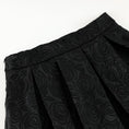 Load image into Gallery viewer, [MOERBEN Series]★Skirt★ Bottoms High waist Improves temperament Floral pattern Easy to match Black Black
