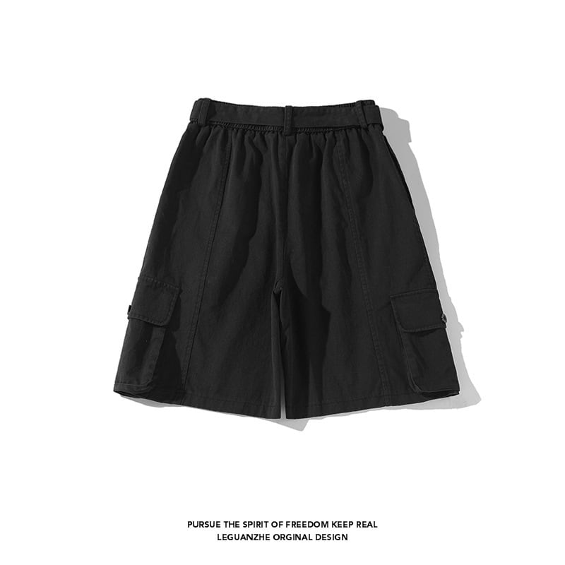 [BIGEMAN Series] ★Shorts★ 2color Bottoms Short Length Pants Unisex Men's Large Size Casual Retro