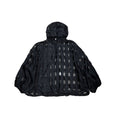 Load image into Gallery viewer, [Miyakoya Series] ★Tops★ 2 colors, plaid pattern, transparent, with hat, spring/summer, loose, black, white
