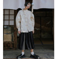 Load image into Gallery viewer, [Yangji Great Dream Series] ★Chinese style shirt★ Tops, irregular, long sleeve shirt, loose, Chinese clothes, cute, original
