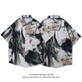 Load image into Gallery viewer, [HTTAOSUP Series] ★Retro Shirt★ Print Unisex Oil Painting Style Short Sleeve Loose SML XL 2XL Easy to match
