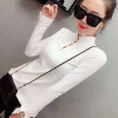 [Xuan Xiaojie Series] ★China style T-shirt★ 3 colors Black or White or Red Improved Tang Suit Tops Plain Slimming Casual Slim