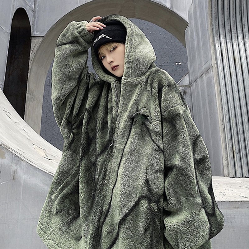 [Style Series]★Winter Coat★ 2color Cute Unisex Men's Hooded Oversized Cool