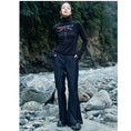 Load image into Gallery viewer, [Daiseiryusu Series]★China style pants★Bottoms Black Black Asymmetrical Cool Original
