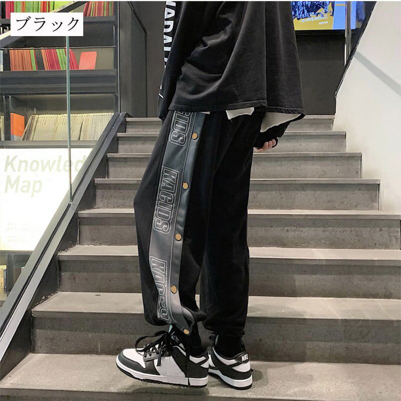 [Sawakoro Series] ★Casual Pants★ 3color Pants Bottoms Alphabet Sports Style Unisex