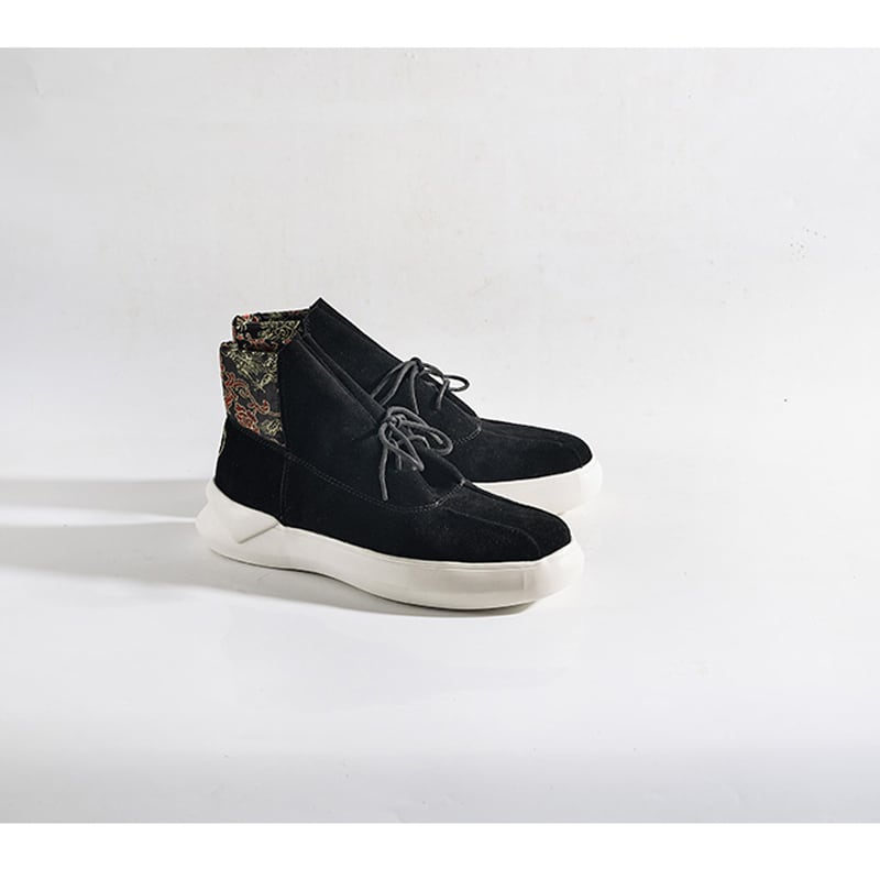 [Like Old Series] ★Shoes★ Men's Embroidery Boots Casual Shoes Chinese Style Shoes Size 39 40 41 42 43 44 Unique Design