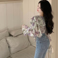 Load image into Gallery viewer, [XIXIBI Series]★Blouse★ Tops, Floral pattern, Improves temperament, Women's fashion, Easy to match, Cute
