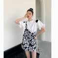 Load image into Gallery viewer, [Left Sister Series] ★One Piece★ Panda Super Cute Loose Round Neck Short Sleeve Short Length Switchable
