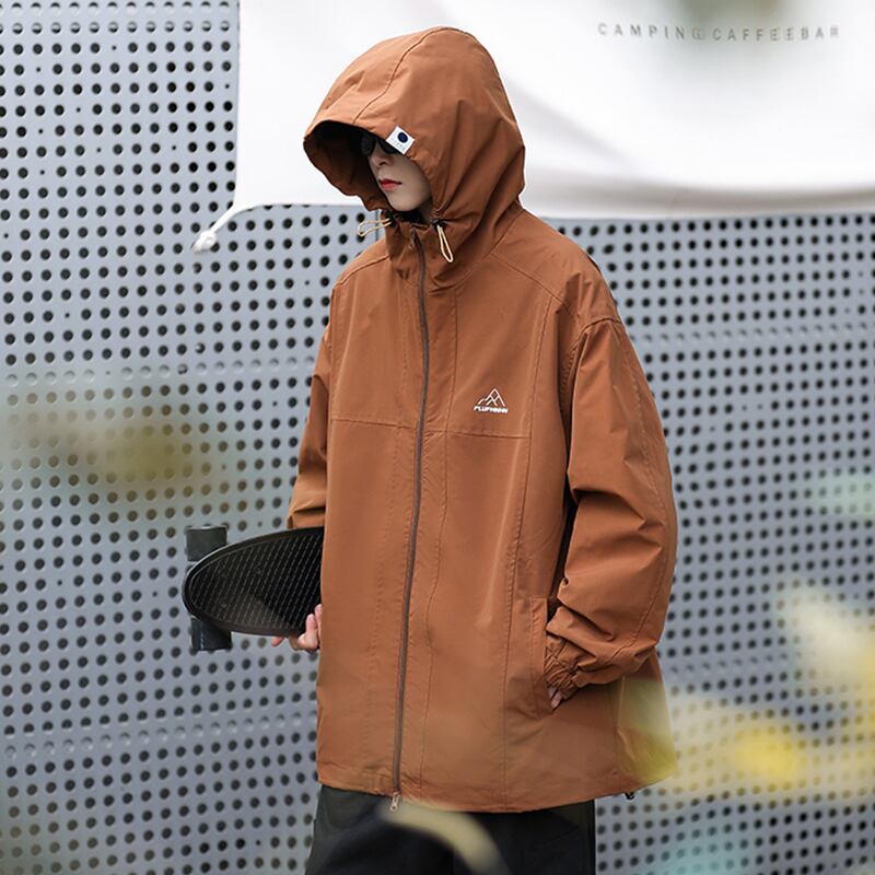 [GUYU Series]★Waterproof jacket★ 3color Rainy season Rainproof soup Water repellent effect Unisex Men's ML XL 2XL Fashion