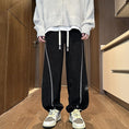 Load image into Gallery viewer, [High series]★Casual pants★ 2color brushed lining bottoms pants unisex men's black beige
