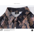 Load image into Gallery viewer, [Escape from Earth Series] ★Floral Pattern Shirt★ Long Sleeve Shirt Tops Unisex Men's ML XL 2XL Retro Tie-dye Harajuku Style
