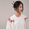 Load image into Gallery viewer, [Small Trouble Series]★China Style Shirt★ Embroidery Dragon Tops 3color Unisex Men's Large Size Improved Tang Suit
