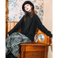 Load image into Gallery viewer, [Kokaisha---Smoke Series]★China-style skirt★Bottoms Cashmere tie-dye thick fall/winter clothes
