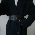 Load image into Gallery viewer, [Li Kaifu Series] ★Belt★ 3color PU Unisex Cool Accessories Small Items Black Brown Coffee Color
