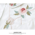 Load image into Gallery viewer, [ANAMONE STUDIO Series]★Shirt★ Tops Embroidery Rose Chiffon Spring/Summer Commuting Date Office SM
