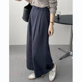 Load image into Gallery viewer, [Tenkawa Series] ★Casual Pants★ 3color Pants Bottoms Plain Simple Easy to Match Coffee Color Khaki Brown Navy
