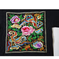 Load image into Gallery viewer, [Yang's Great Dream Series] ★Chinese style T-shirt★ Tops Embroidery Ethnic Style Black Black Short Sleeve T-shirt Original
