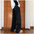 Load image into Gallery viewer, [Vesibo Series]★Denim Pants★ 2color Bottoms Unisex Men's Trousers Black Blue Black Blue
