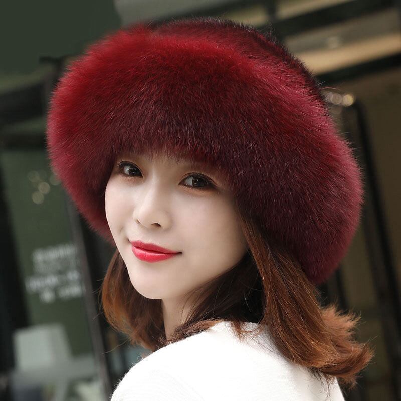 [KADILE Series]★Hat★ 7color Hat Thick and warm Easy to match White Black Red Pink Brown Cute