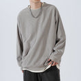 Load image into Gallery viewer, [NOVANDOO Series] ★Tops★ 4color Unisex Men's Corduroy Brown Black Gray Beige
