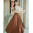 Load image into Gallery viewer, [XUANZI Series]★Skirt★ Bottoms Ladies Easy to match Simple Date Wedding Retro
