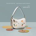 Load image into Gallery viewer, [XIAOZHONG Series] ★Bag★ Handheld bag Shoulder bag Embroidery Floral pattern Retro Commuting Date Cute
