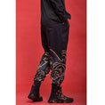 Load image into Gallery viewer, [Mumuki Series] ★Pants★ 2color Tops Unisex Men's Large Size Black Black Print
