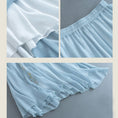 Load image into Gallery viewer, [Qing series]★China style skirt★ 3color bottoms cotton linen embroidery A-line black blue white
