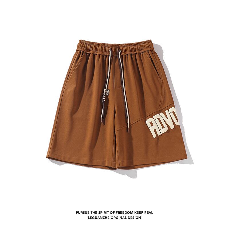 [BIGEMAN Series] ★Shorts★ 4color Bottoms Short Length Pants Unisex Men's Large Size Black Green Beige Brown