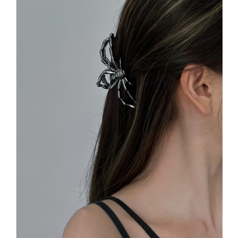 [KANSAI Series] ★Hair Ornament★ Hair Clip Accessory Accessory Spider Unique Fashion Trend Stylish Bun Hair Clip