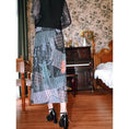 Load image into Gallery viewer, [Kokaisha---Kyouka Suigetsu Series]★China style skirt★Bottoms Original print Unique slimming look
