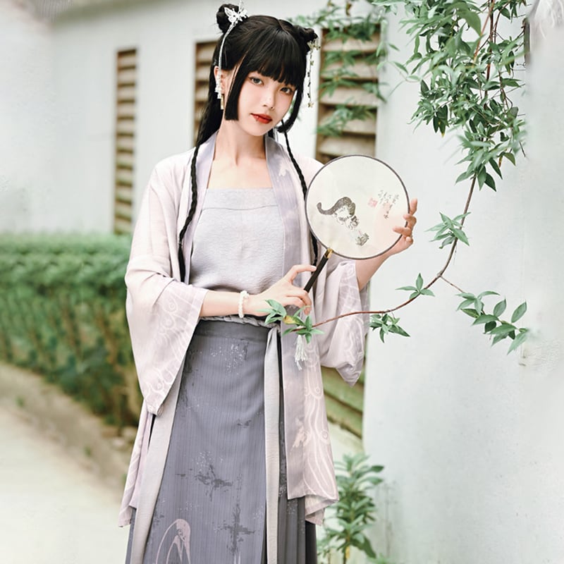 [Kokaisha---Tsurutou Series] ★China style camisole★ Tops Cool, easy to match, sexy, improved Hanfu