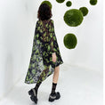 Load image into Gallery viewer, [YIDAO Series]★Setup★ 2-piece set, top and bottom set, shirt + shorts, slimming, cool, green, green
