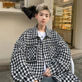 Load image into Gallery viewer, [BIGEMAN Series] ★Jacket★ 2color outer plaid pattern unisex men's black red
