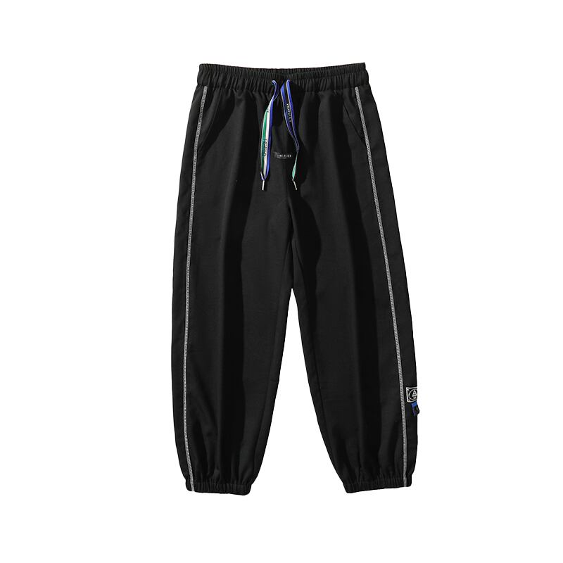 [Teijaku Series] ★Casual Pants★ 2color Bottoms Unisex Men's Large Size Black Gray Sports Style