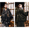 Load image into Gallery viewer, [Ancient Monster House -- Smoke Tank Series] ★China style coat★ Thick and warm winter clothing cloak loose black black
