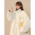 Load image into Gallery viewer, [Aya Series] ★Coat★ 2color outerwear, can be worn on both sides, unisex, men's, cute, black, white, cartoon
