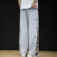 Load image into Gallery viewer, [JINTANG Series]★China style pants★ 2color bottoms pants unisex men's large size crane
