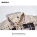 Load image into Gallery viewer, [NAMAD Leeds] ★Retro Shirt★ Long sleeve shirt tops switching ML XL 2XL easy to match casual
