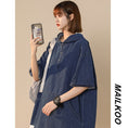 Load image into Gallery viewer, [CHAOMEICHEN Series] ★Tops★ 2color Parka Unisex Men's Blue Black Blue Black ML XL 2XL
