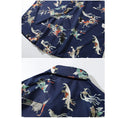 Load image into Gallery viewer, [Rich Original Series]★Shirt★ 3color Floral Shirt Tops Short Sleeve Shirt Unisex Men's Black Navy White
