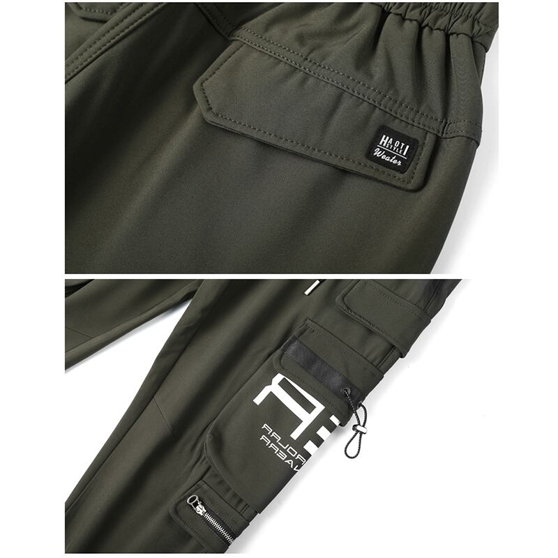 [YLSJ Series]★Casual Pants★ 2color Bottoms Pants Men's Black Green Large Size