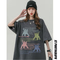 Load image into Gallery viewer, [SENSU Series]★T-shirt★ 4color Tops Cat Print Unisex Men's Summer Clothes Short Sleeve T-shirt
