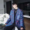 Load image into Gallery viewer, [Illustrated series] ★Blazer★ Outerwear Unisex Men's Design Retro ML XL Cool
