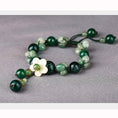 Load image into Gallery viewer, [Loulan Guest Series] ★China Style Bracelet★ Bracelet Women's Accessories Flower Green Ethnic Style
