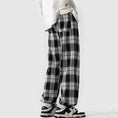 Load image into Gallery viewer, [GUIXIE Series] ★Casual Pants★ 2color Bottoms Trousers Unisex Men's Plaid Pattern Large Size Easy to Match
