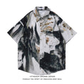 Load image into Gallery viewer, [HTTAOSUP Series] ★Retro Shirt★ Print Unisex Oil Painting Style Short Sleeve Loose SML XL 2XL Easy to match
