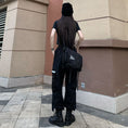 Load image into Gallery viewer, [Style Series] ★Casual Pants★ Bottoms Trousers Stylish Black Black Autumn Clothes Easy to Match
