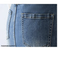 Load image into Gallery viewer, [XIANXIAN Series]★Denim Skirt★ Bottoms Ladies Commuting Date OL Office Blue Blue
