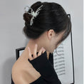 Load image into Gallery viewer, [KANSAI Series] ★Hair Ornament★ Hair Clip Ladies Accessory Accessory Silver Trendy Large Bun Hair
